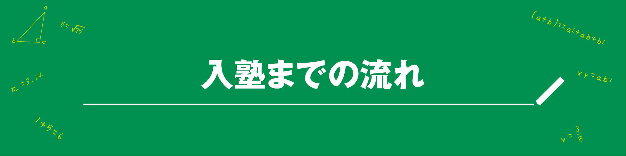 入塾までの流れ